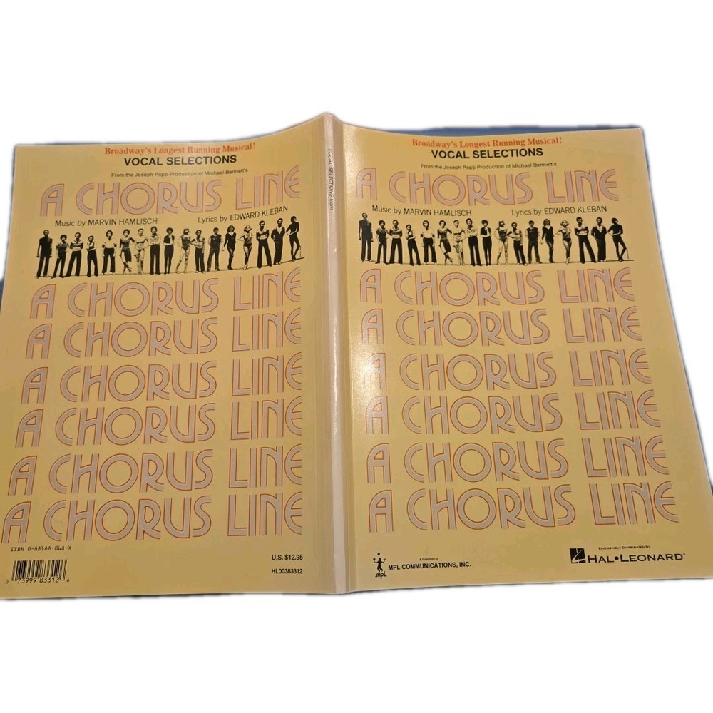 A Chorus Line A Updated Edition By Kleban, Edward Trade Paperback