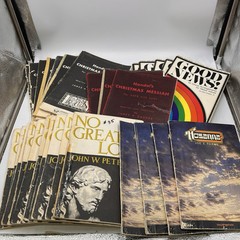 LOT Of SATB CHRISTIAN CHOIR CHORAL WORSHIP MUSICALS SONG Book Piano Organ
