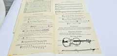 LOT OF4 MUSIC SHEETS BOOKS FOR STRINGS VIOLIN BASS VIOLA CELLO PIANO SCALES SET
