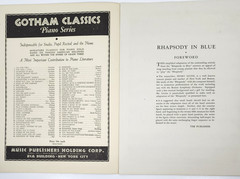 Rhapsody In Blue by George Gershwin-Piano Arrg by Henry Levine-Gotham Classics