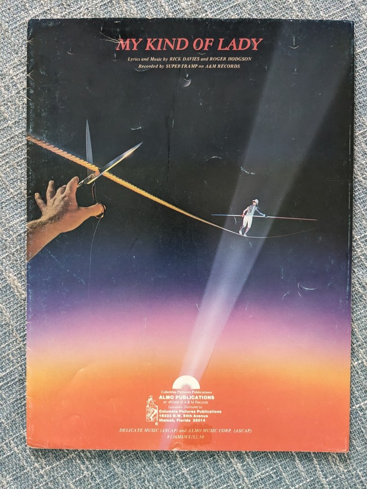 My Kind Of Lady Recorded By Supertramp 1982