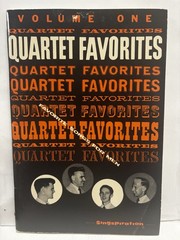Quartet Favorites Singspiration Volume 1 by Alfred B Smith 1958 VGC Vintage HTF