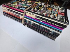 Lot 27 Vintage 1980s Pop Piano Vocal Guitar Sheet Music Songbooks 80&rsquo;s Pop ROCK