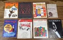 (8) 1965-86 Theatre/Broadway Music/Lyrics Songbooks & Hit Song Books -79 Songs