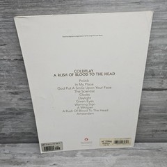 Coldplay Chord Songbook Piano Lot (2) Rush Of Blood To The Head X & Y