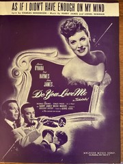 Vintage Antique Mixed Lot of 5 Sheet Music From 1930’s Various Artists Genres #B
