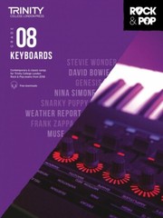 Trinity Rock & Pop 2018 Keyboards Grade 8 Piano Book and Media 000288863