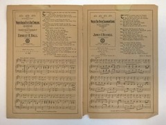 Witmark Black & White Series Thematic Excerpts Samples 1918 Antique Sheet Music