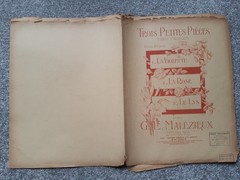 Theorie De La Musique 1929 Bibliotheque Rose Trois Petites Pieces Sheet Music FR