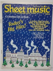 Sheet Music Magazine Standard Piano Guitar A Christmas Gift of Music Dec 1988