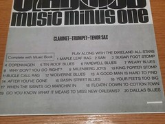 20 Dixieland Classics Music Minus One Bb Instruments Clarinet Trumpet Tenor Sax