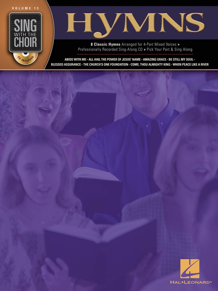 Hymns Sing with the Choir Vol 15 Vocal Sheet Music Christian Songs Book CD