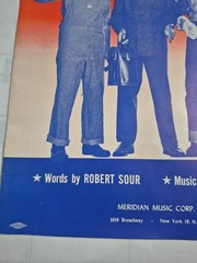 Dont Let Em Take It Away Democratic Presidential Campaign Song Sheet Music 1952