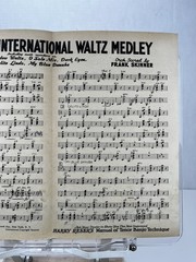 Robbins International Waltz Medley Sheet Music Frank Skinner Guitar