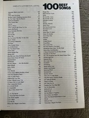 100 Best Songs Of The 60s And 70s Published 1966 Sheet Music