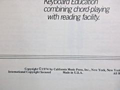 Piano – Brimhall Young Adult Piano Course #1 – Charles Hansen Music 1974