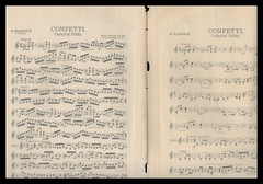 CONFETTI John Carver Alden 1901 MANDOLIN DUET Carnival Polka Vintage Sheet Music