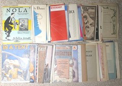 Vintage 1940&rsquo;s-1960&rsquo;s Variety Sheet Music Lot Of 550+