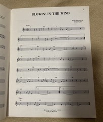 Vintage Bb Book 52 FUN Bb Trumpet Clarinet Sax Hits Warner 70s Sheet Music