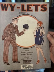E 3-Pack 9×12 post-1920 Vintage sheet music