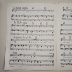 Vintage Lauren Wood « Please Don&rsquo;t Leave » Music Sheet Piano Vocals Guitar Chords
