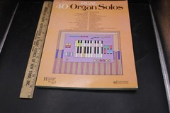 Vintage 1977 Real 40 Organ Solos Charles Hansen Music Sheet Music Book