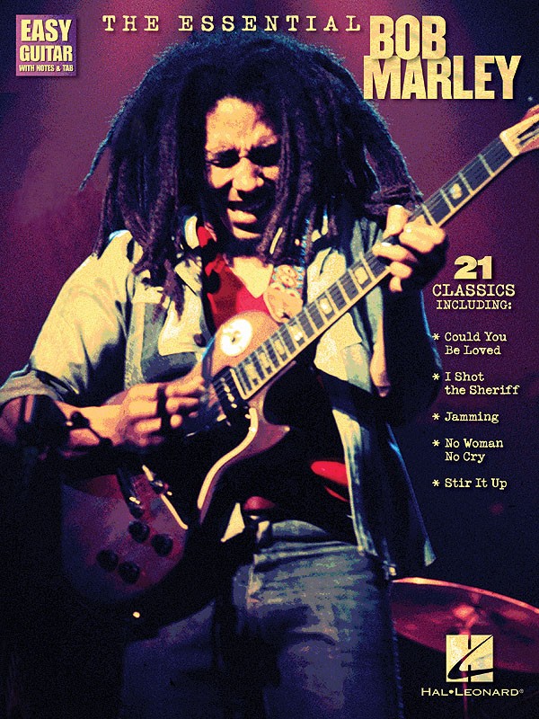 Essential Bob Marley Easy Guitar Tab Reggae Sheet Music Lyrics Book