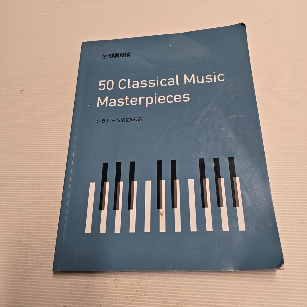 Yamaha 50 Classical Music Masterpieces Sheet Music Book Piano Solo Duets Japan
