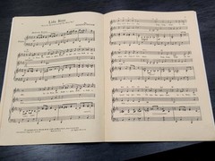 vintage 1957 sheet music songbook for the musical « The Music Man » by Meredith…