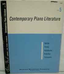 Contemporary Piano Literature Book 5 Frances Clark Library for Piano Students