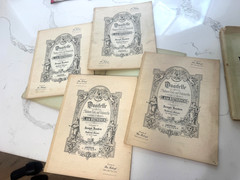 8 Antique Beethoven String Quartets Edition Peters Leipzig Complete Performance