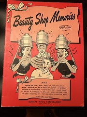 Beauty Shop Memories Sheet Music, Hugo Frey, For Female Voices, 25 hits 1951