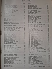 NEW DISCOVERIES IN SONG; GOSPEL SONGS/CHORUSES/OLD FAVORITES 1968 TABERNACLE PUB