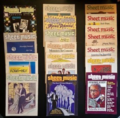 Vintage 19 Issues Various Years Sheet Music Magazines / books Piano Guitar Organ