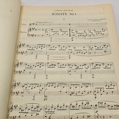 Faure Sheet Music Book Edition Peters Nr. 9891 Violinsonaten Opus 13 Opus 108