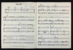 1988 Trouble Nia Peeples Steve Harvey Piano Vocal Guitar Vintage Sheet Music