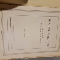 Singing Melodies Sheet Music Theodore Presser 1936 Piano Solo