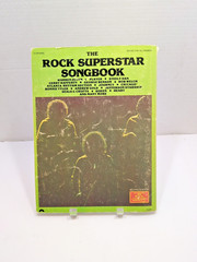 The Rock Superstar 1977 Songbook Sheet Music Piano Guitar Vocal Classic Rock M40