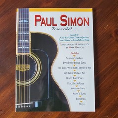 Paul Simon Transcribed: Transcriptions & Instruction Mark Hanson 1993 Songbook
