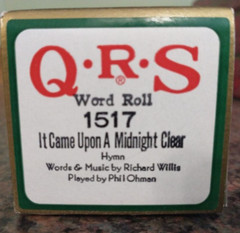 QRS Player Piano Rolls – Choose Your Own ALL TESTED PLAY PERFECTLY