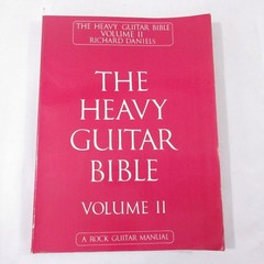Richard Daniels THE HEAVY GUITAR BIBLE Volume II Rock Guitar Manual Cherry Lane