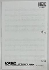 Come to the Table by Daniel Burton SATB Chorus Piano Sheet Music Lorenz Corp
