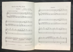 Vtg Sheet Music, March Of The Wee Folk, Jessie L. Gaynor 1934, ships free