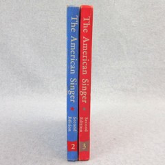 American Singer 2nd Edition Books 1 & 2 Children&rsquo;s Songs Hardcover Vintage