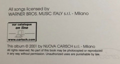 MOBY PLAY – 78pg SHEET MUSIC SONGBOOK – 2001 – EXCELLENT – CARISCH ITALY