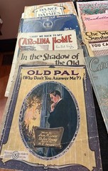 LOT OF 31 PIECES OF VINTAGE SHEET MUSIC 1920s TO 1940s
