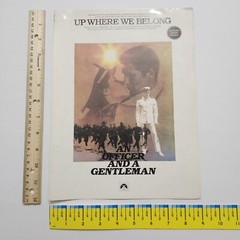 AN OFFICER AND A GENTLEMAN Up Where We Belong Sheet Music 1982