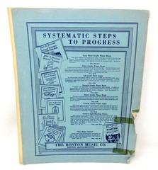 Third Grade Piano Music Student Instruction Book 27 Songs 1934 US Seller