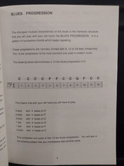 Vintage Piano Keyboard Instruction Book Rock Jazz Blues Easy Approach To Improv