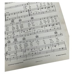 Wm H Hills Sheet Music There Is A Tavern In The Town 1939 Easy Listening